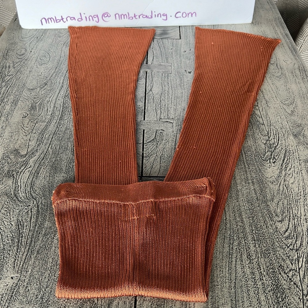 Calle Del Mar Aza Ziegler made with good vibes in USA knot flare bottom pants - Picture 8 of 16